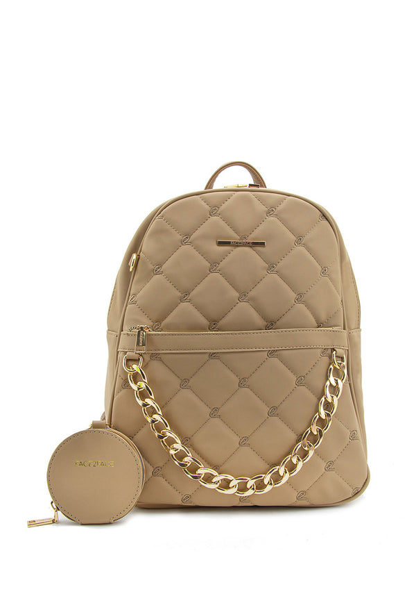 Morral Efecto Acolchacho con Cadena Metálica, Incluye Modenedero
