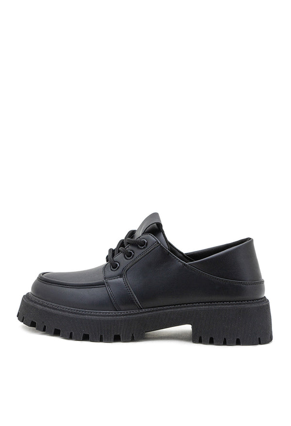 Zapatos Chunky con Cordones para Mujer