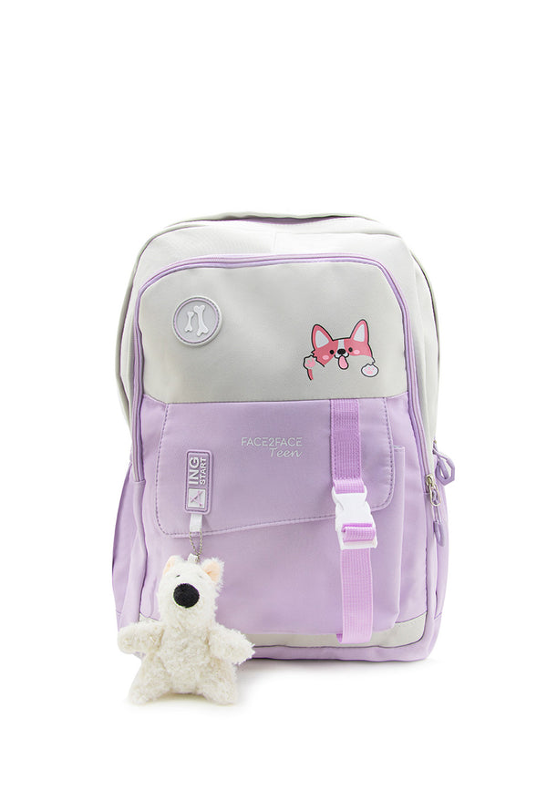 Morral Teen con Accesorio de Peluche