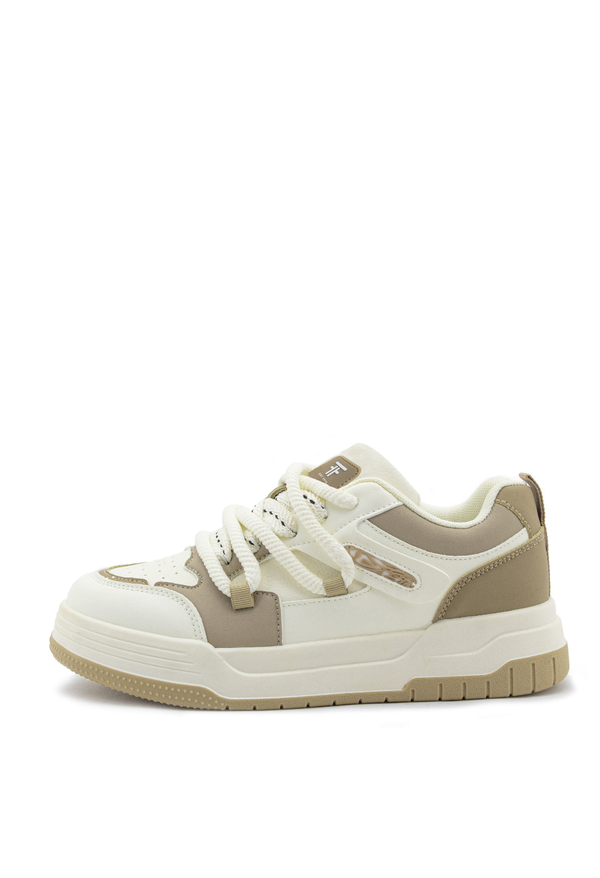 Tenis Doble Cordón Con Rubber Animal Print En Lateral