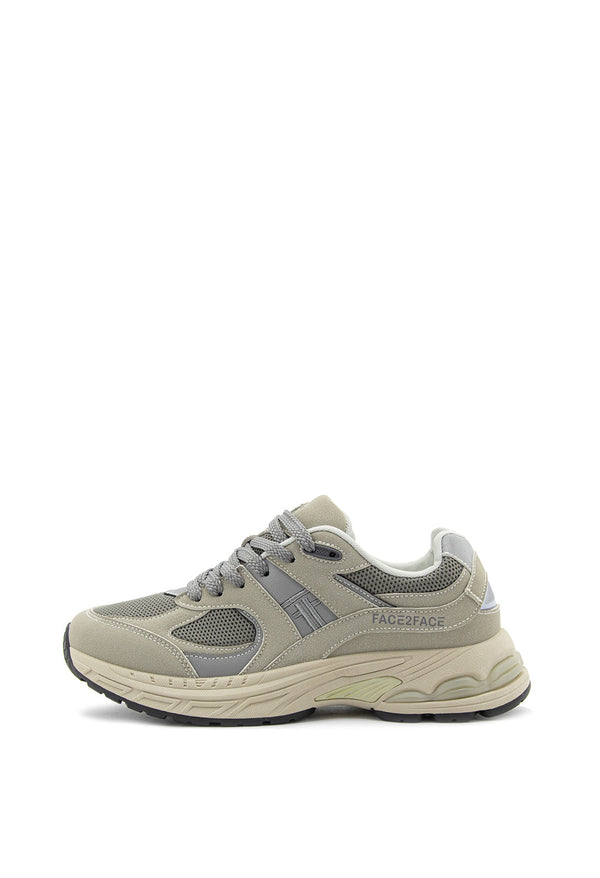 Tenis Retro Con Logotipo Tejido