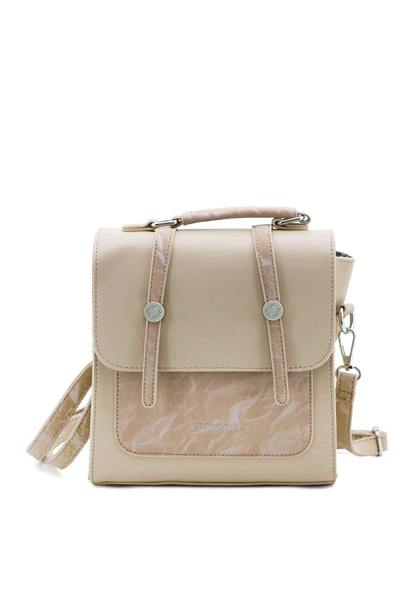 Morral Pequeño Tapa Con Correas